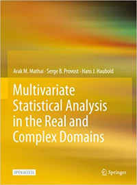 Image of Multivariate statistical analysis in the real and complex domains