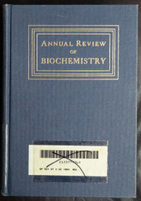 Annual Review of Biochemistry