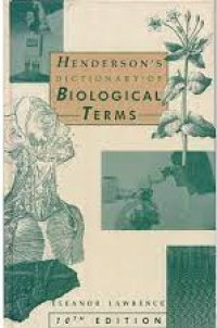 Henderson's Dictionary of Biological Terms