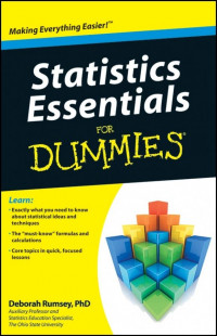 Image of Statistics Essentials For Dummies